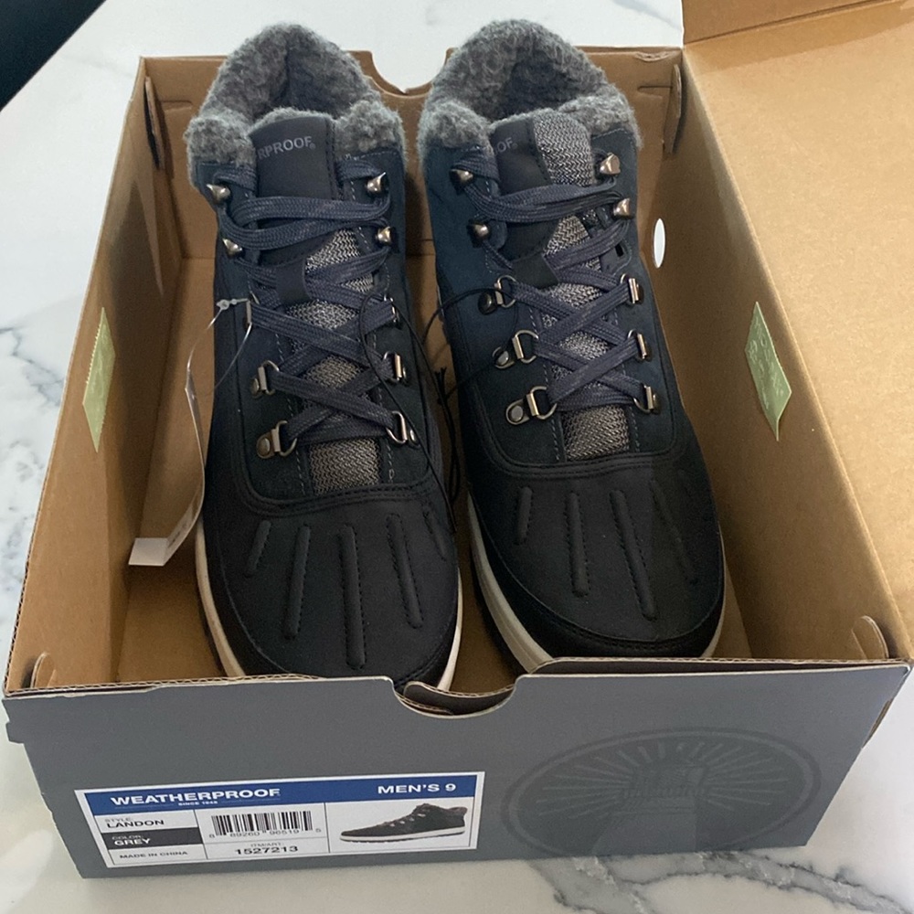 Weatherproof Landen Grey Men’s Boots